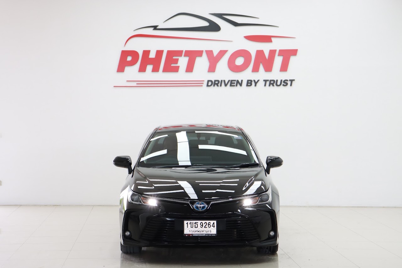 2020 Toyota Altis 1.8Hybrid Entry มือสอง สีดำ รูปที่ 9