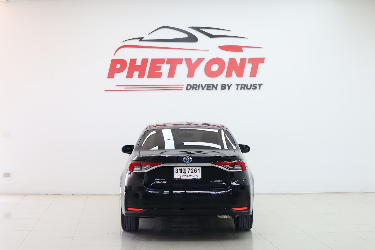 2022 Toyota Altis 1.8Hybrid Premium มือสอง สีดำ รูปที่ 3