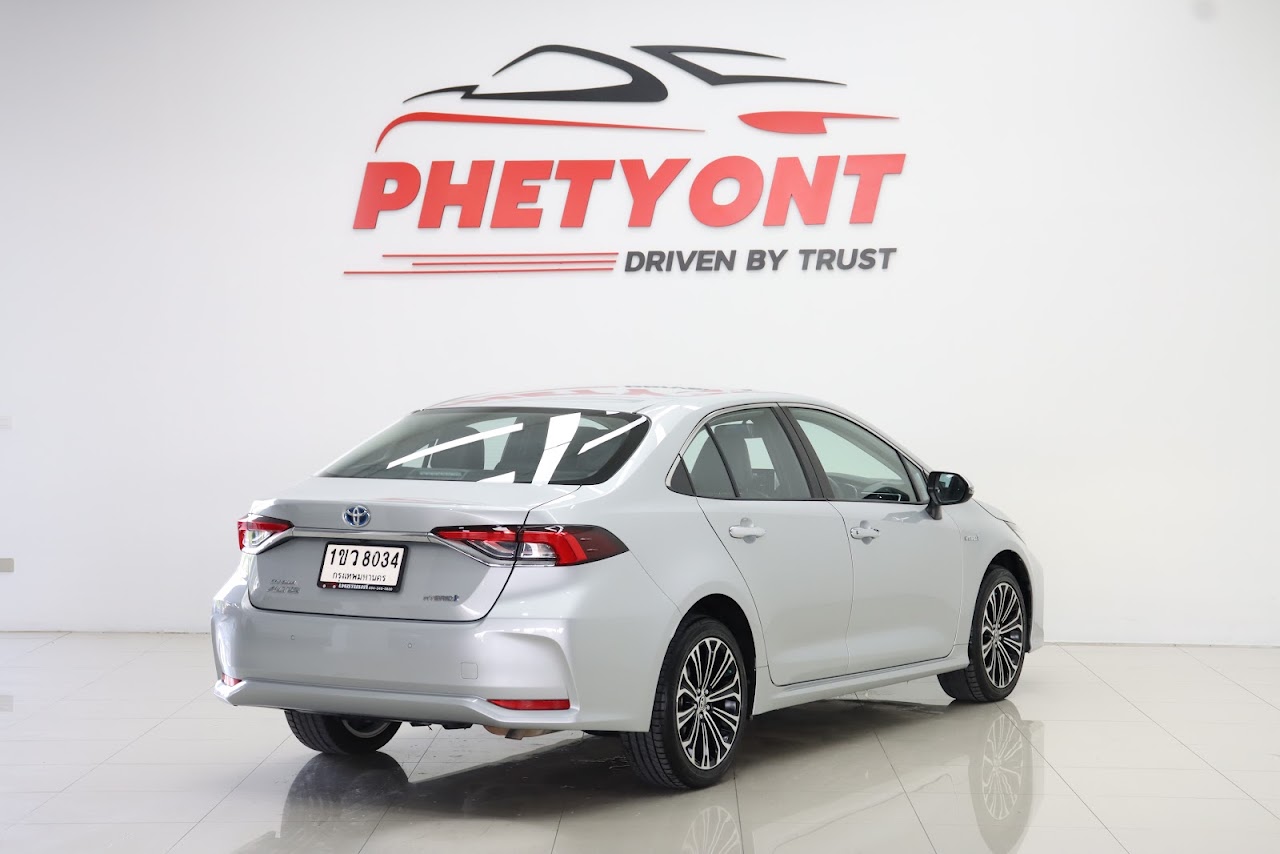 2021 Toyota Altis 1.8Hybrid Premium มือสอง สีบรอนซ์เงิน รูปที่ 13