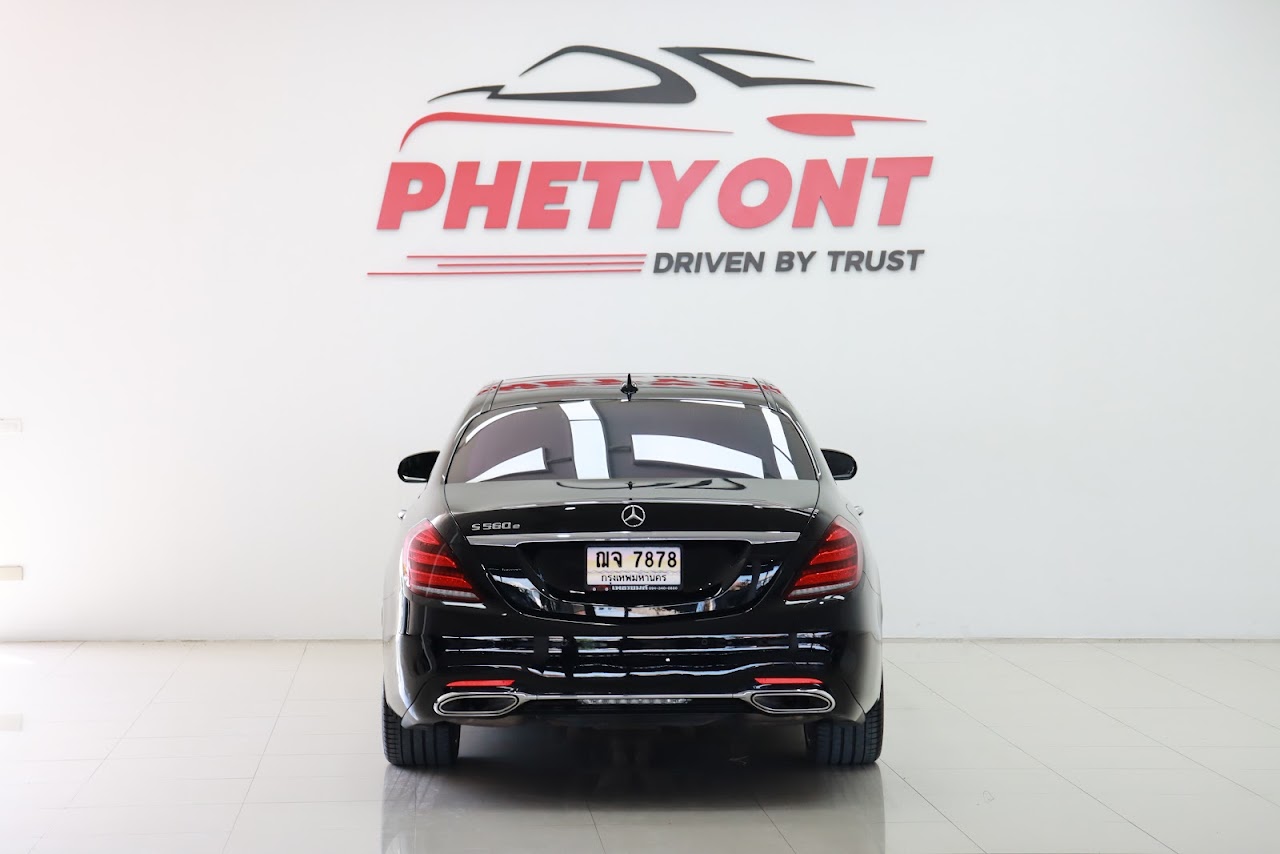 2020 Mercedes-Benz S-Class S560e AMG Premium มือสอง สีดำ รูปที่ 5
