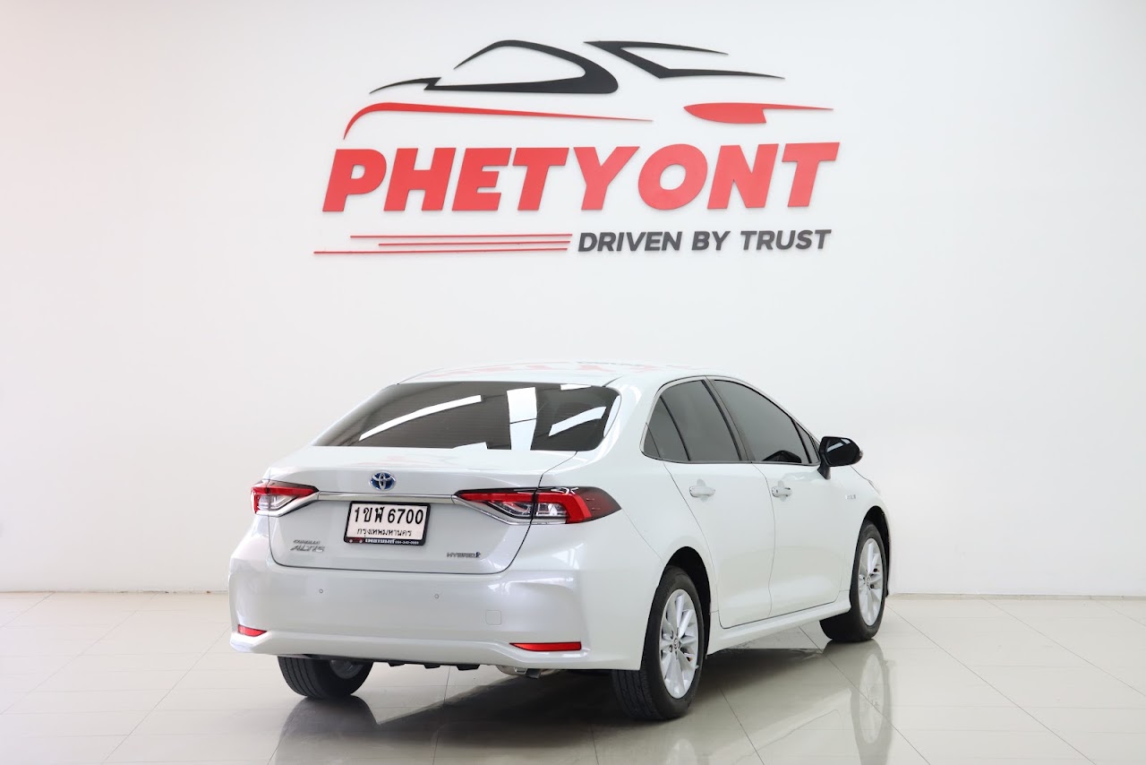 2020 Toyota Altis 1.8Hybrid Entry มือสอง สีขาว รูปที่ 8