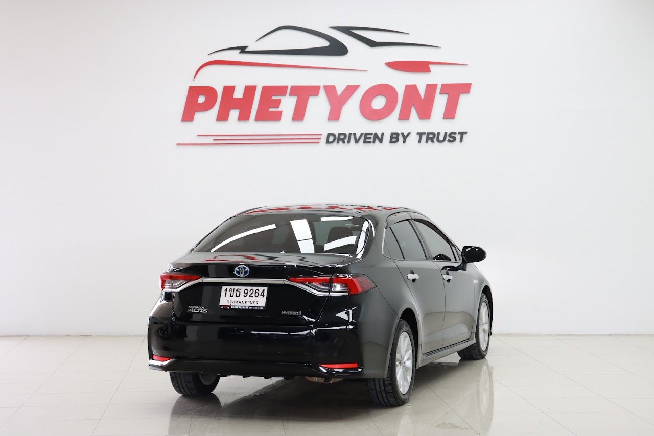 2020 Toyota Altis 1.8Hybrid Entry มือสอง สีดำ รูปที่ 8