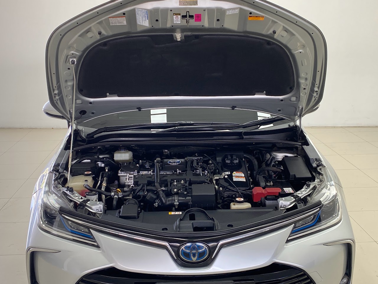 2019 Toyota Altis 1.8Hybrid High มือสอง สีบรอนซ์เงิน รูปที่ 7