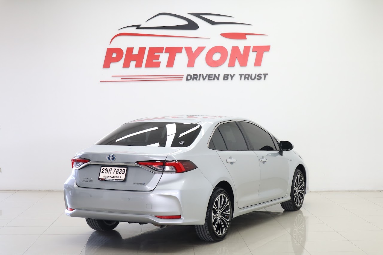 2022 Toyota Altis 1.8Hybrid Premium มือสอง สีบรอนซ์เงิน รูปที่ 14