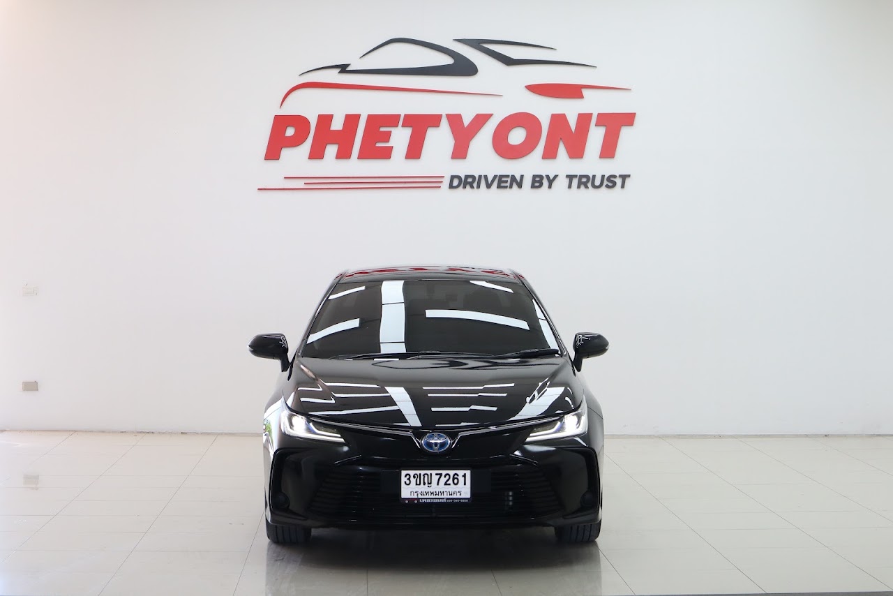 2022 Toyota Altis 1.8Hybrid Premium มือสอง สีดำ รูปที่ 9