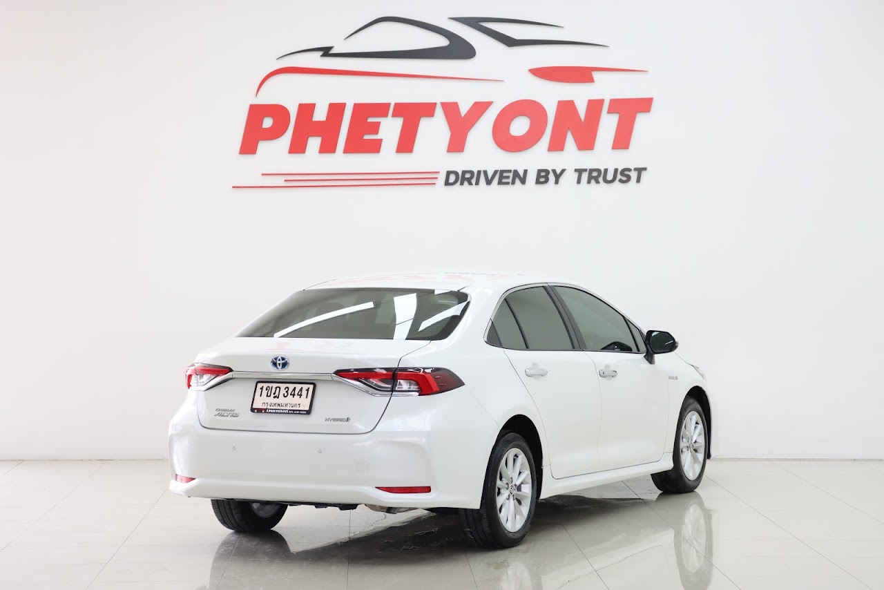 2020 Toyota Altis 1.8 Hybrid Entry มือสอง สีขาว รูปที่ 8