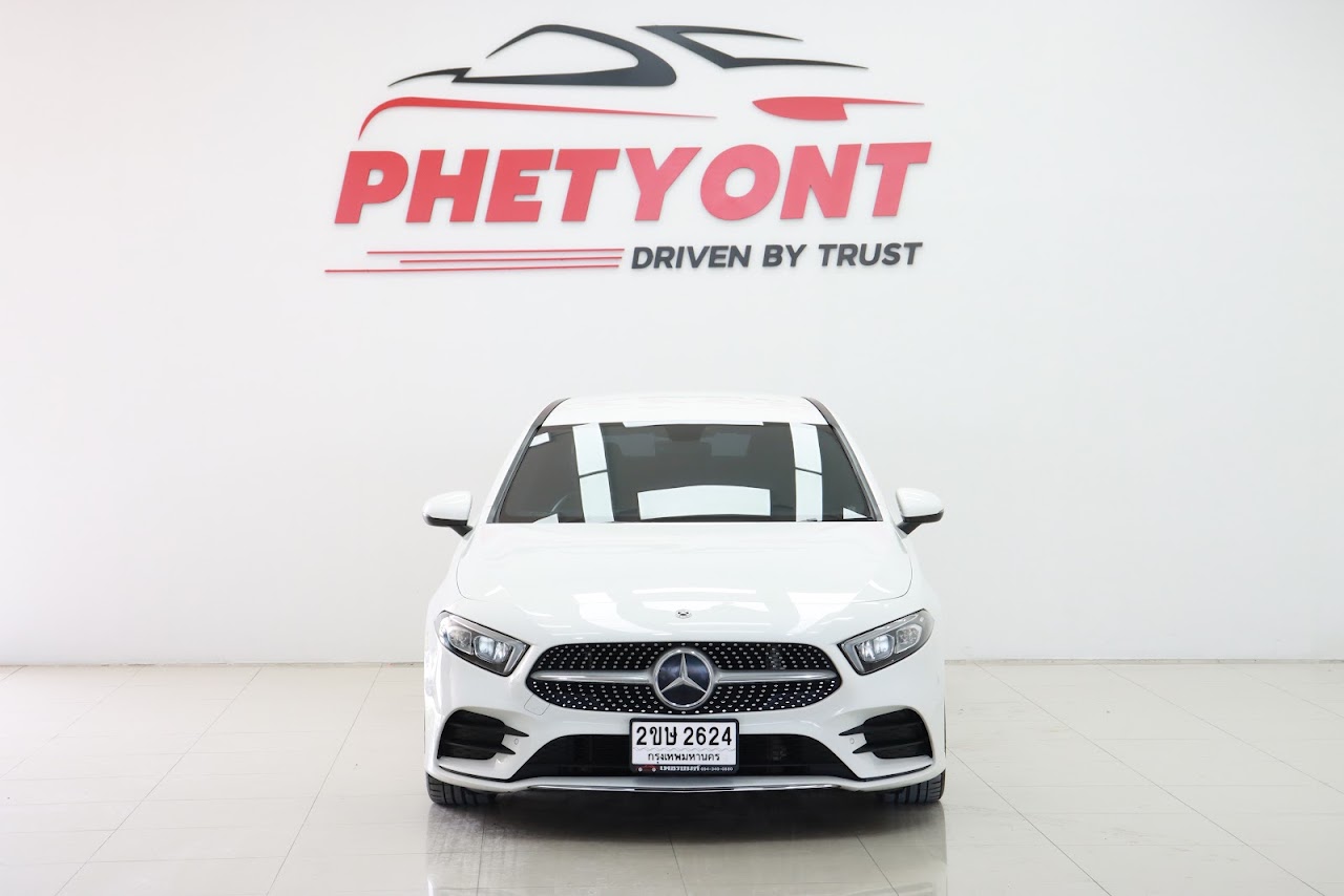 2021 Mercedes-Benz A-Class A200 AMG Dynamic มือสอง สีขาว รูปที่ 12