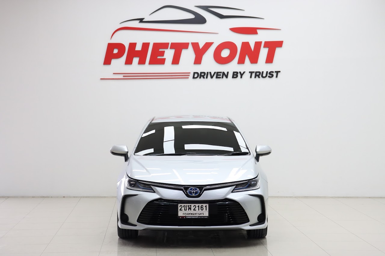 2022 Toyota Altis 1.8Hybrid Premium มือสอง สีบรอนซ์เงิน รูปที่ 10