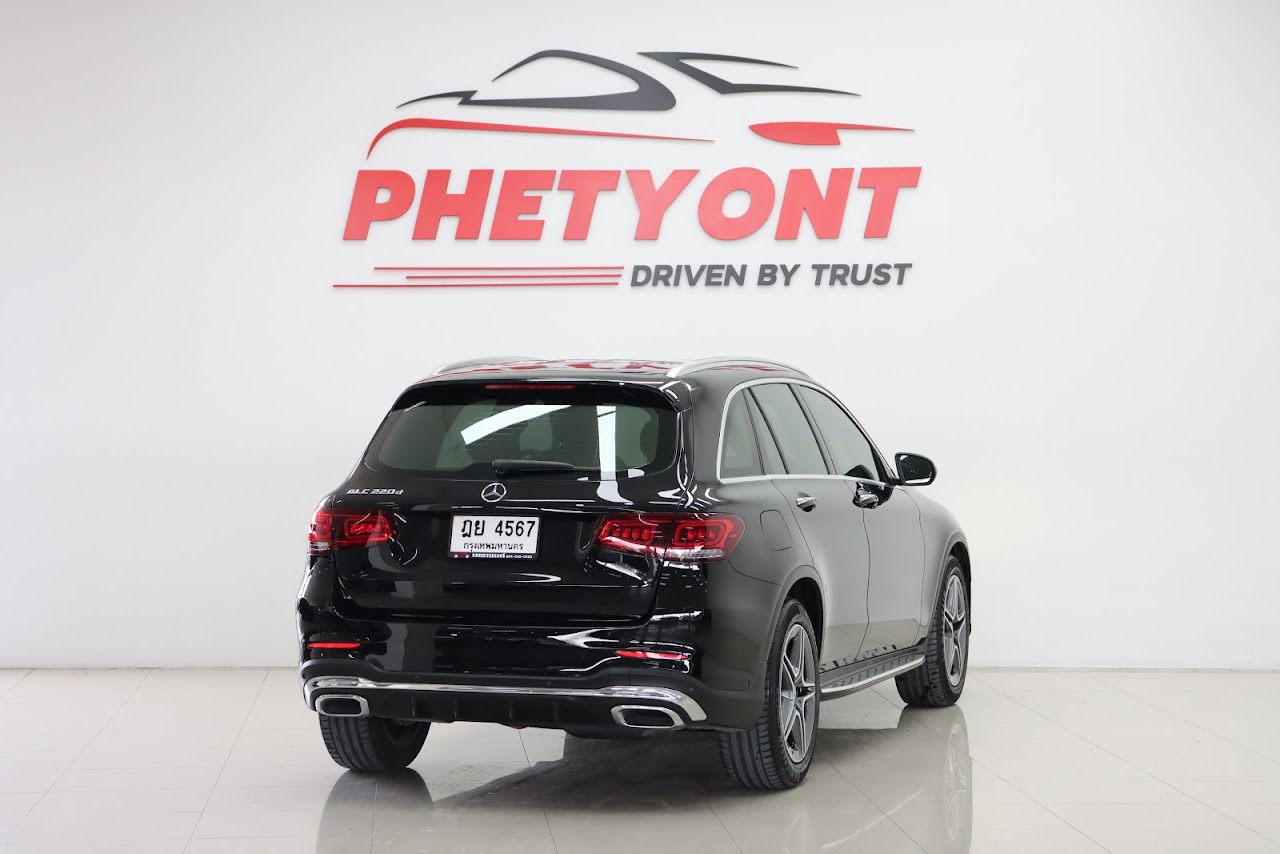 2021 Mercedes-Benz GLC-Class GLC 220d AMG Dynamic มือสอง สีดำ รูปที่ 10
