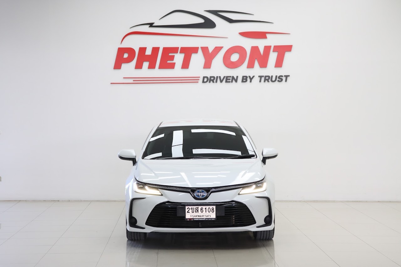 2022 Toyota Altis 1.8Hybrid Premium มือสอง สีขาว รูปที่ 9