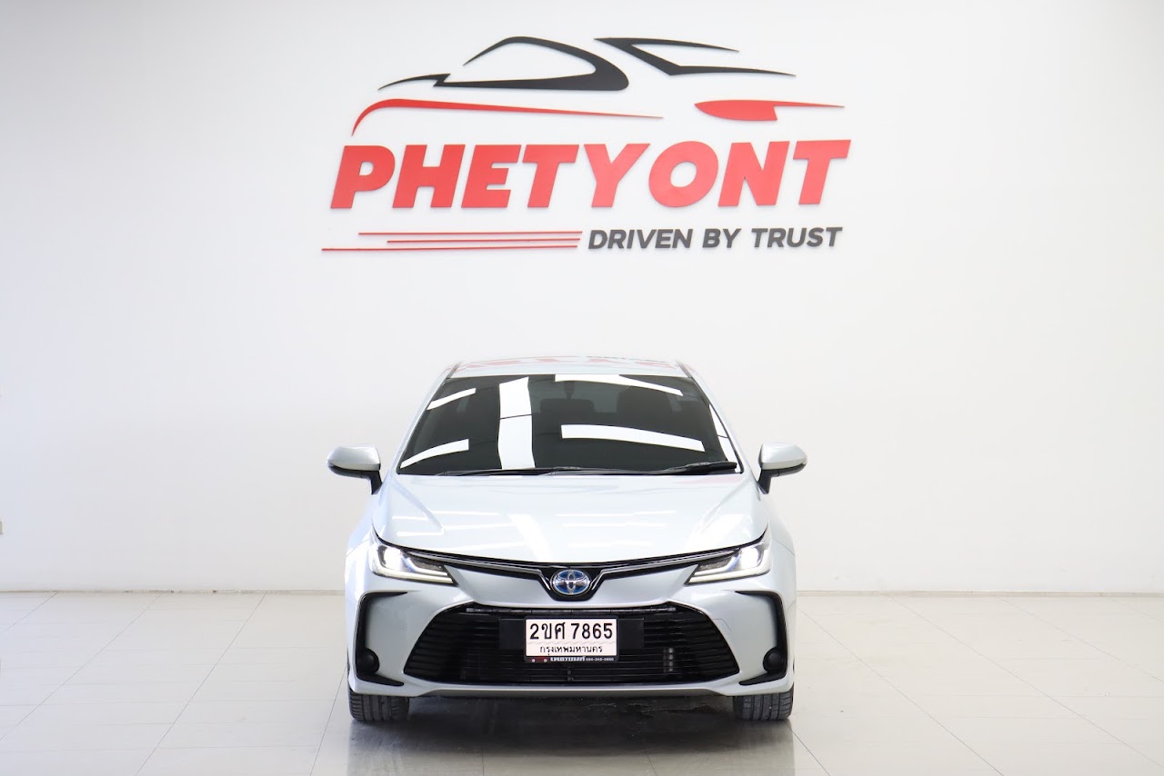 2022 Toyota Altis 1.8Hybrid Premium มือสอง สีบรอนซ์เงิน รูปที่ 9