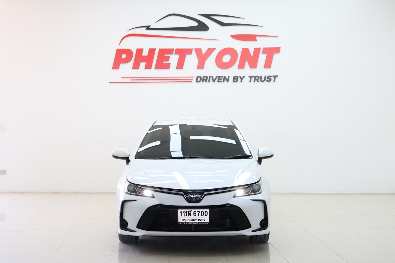 2020 Toyota Altis 1.8Hybrid Entry มือสอง สีขาว รูปที่ 9