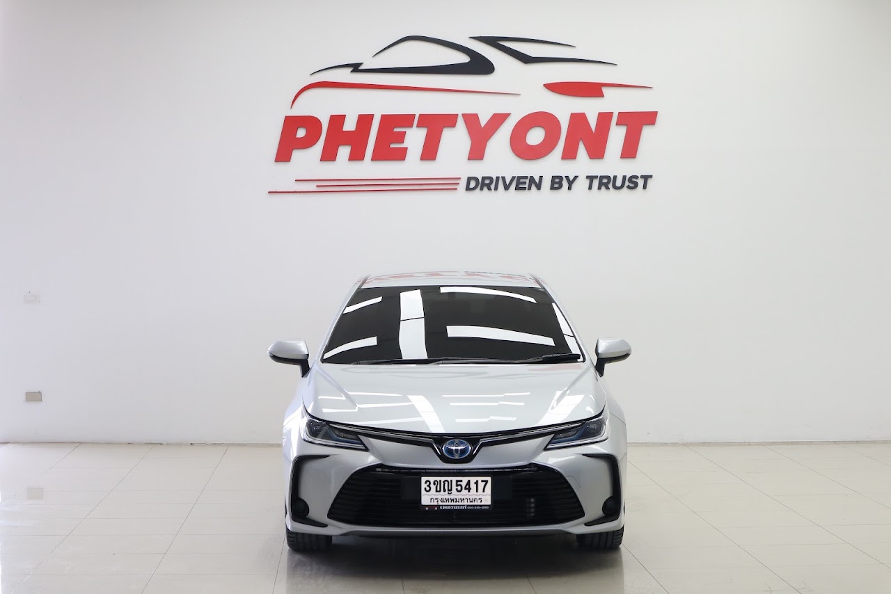 2022 Toyota Altis 1.8Hybrid Premium มือสอง สีบรอนซ์เงิน รูปที่ 10