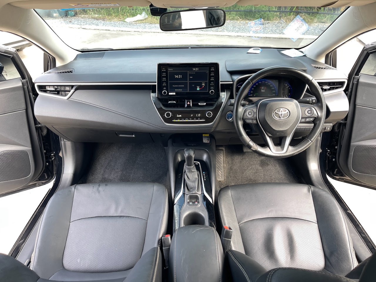 2022 Toyota Altis 1.8Hybrid Premium มือสอง สีดำ รูปที่ 17